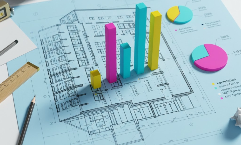Adaptacija stana u praksi najčešće košta između 300 i 800 evra po kvadratnom metru