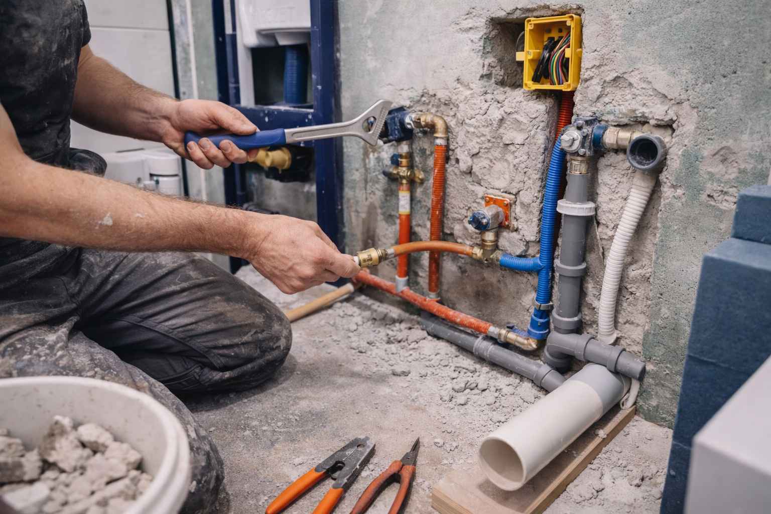 Postavljanje instalacija u kupatilu