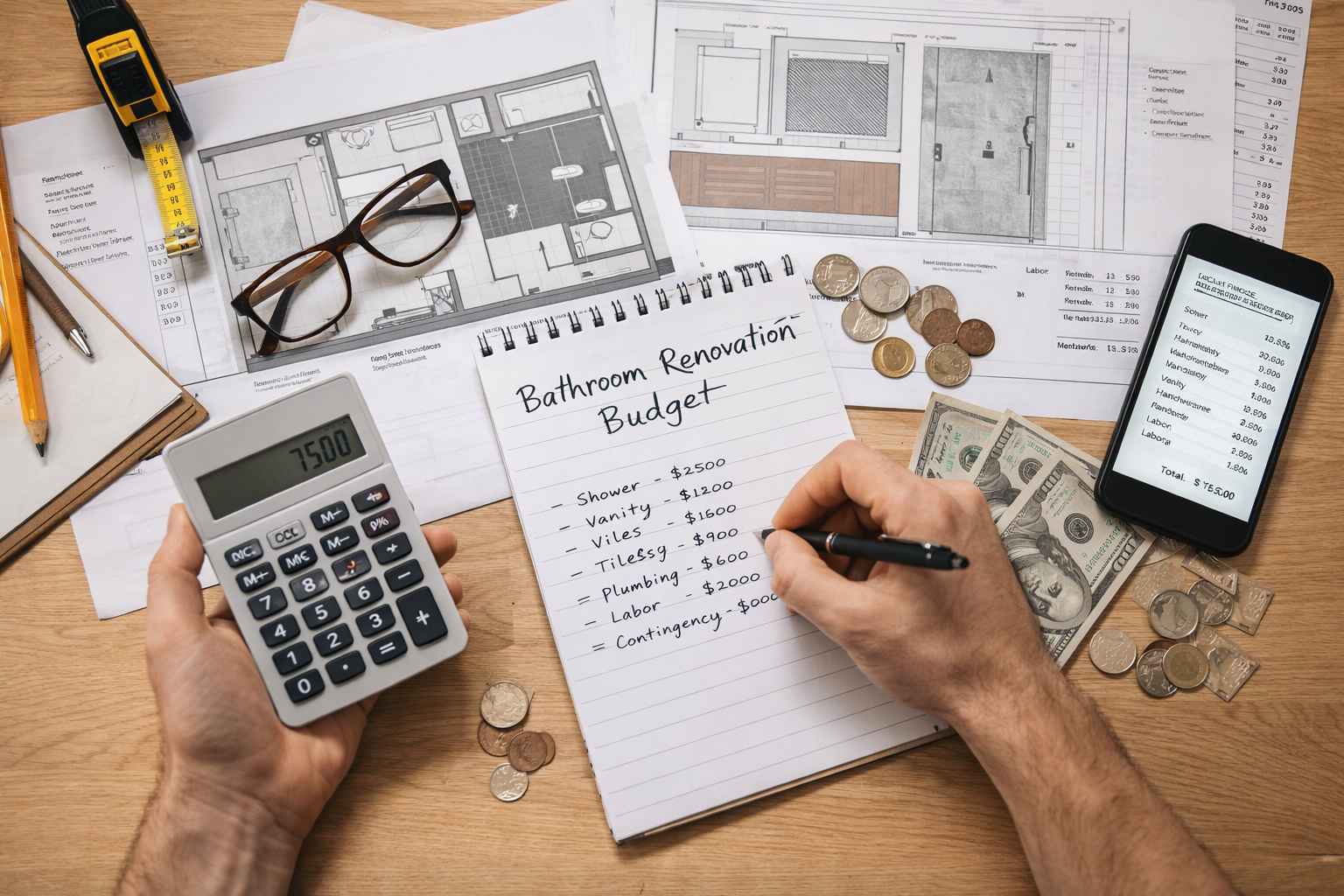 Planiranje budzeta za renoviranje kupatila